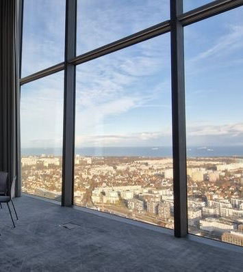 Olivia Star Gdańsk - Widok z 34 piętra